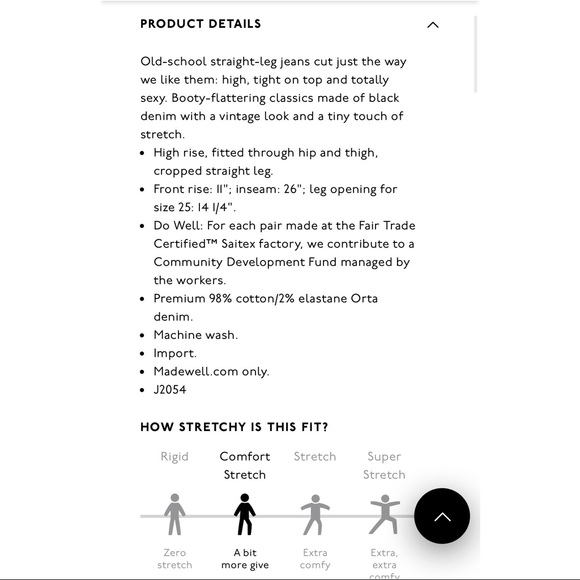 Madewell Classic Straight Jeans in Lunar Wash - Picture 10 of 10